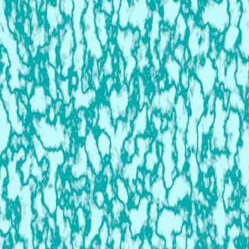 Turquoise abstraction with blurred patterns. Curves, vertical cracks.  Stock Illustration
