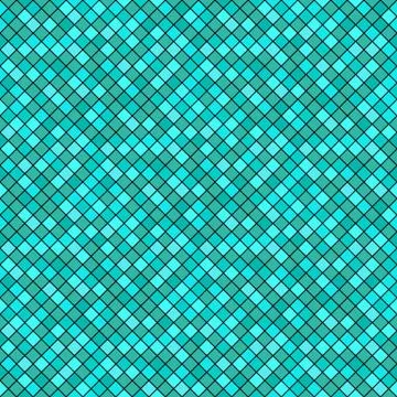Turquoise and blue abstract pixel background. Digital background with mesh of Stock Illustration
