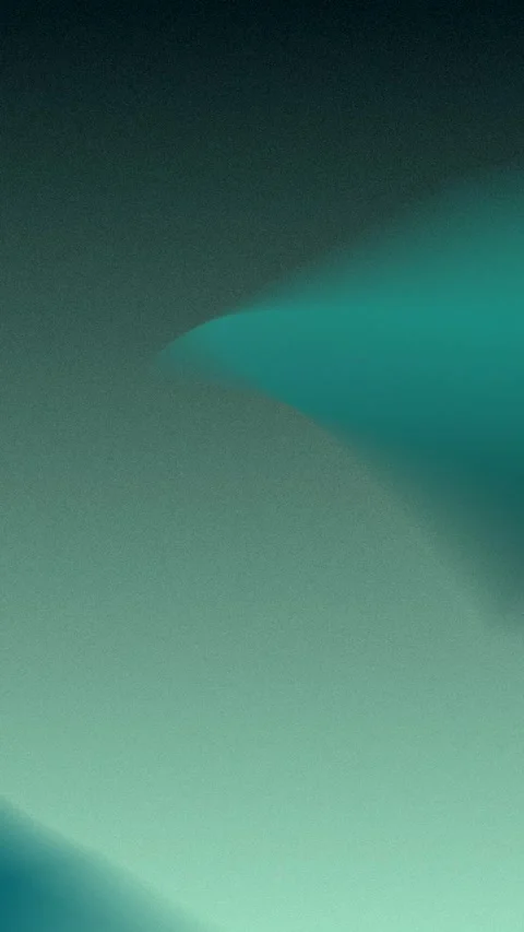 Turquoise and green gradient with subtle grain texture. Seamless loop Vídeo Stock 309701272