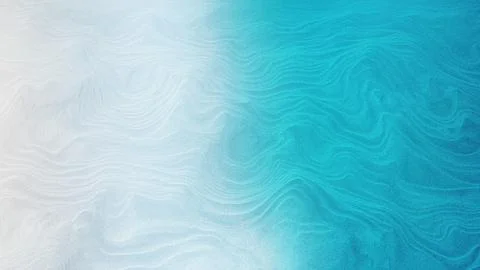 Turquoise And White Sand Texture With Subtle Wave Patterns Abstract Beach G.. Stock Illustration
