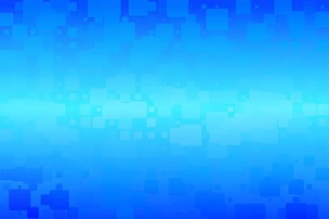 Turquoise blue gradient glowing various tiles background Illustrazione stock