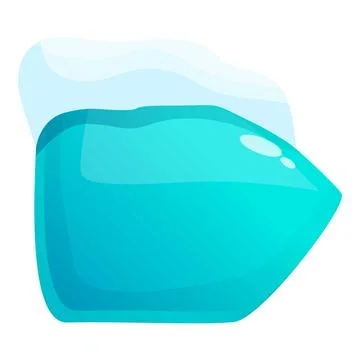 Turquoise button with shine effect for casual mobile game interface 스톡 일러스트