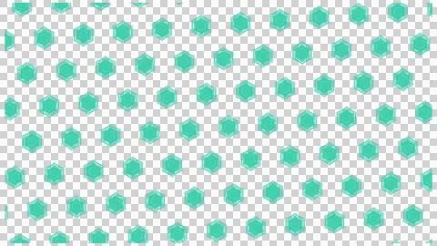 Turquoise Circular Geometric Seamless Pattern Texture 스톡 일러스트