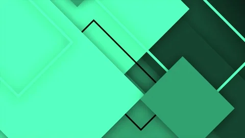 Turquoise color diagonal moving rectangular box professional background Stock Footage 271320134