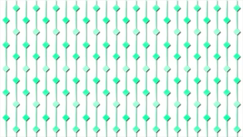 Turquoise color Diamond shape pattern simple background Stock Footage 272623248