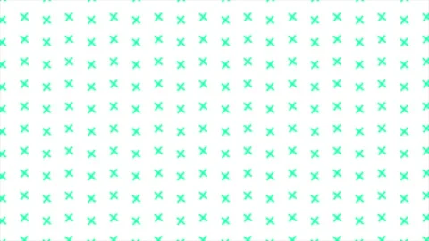 Turquoise color rotating plus sign pattern background 스톡 동영상 245420380