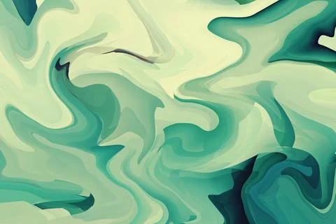 Turquoise color wavy pattern background design graphic artist accents styli.. Stock Photos