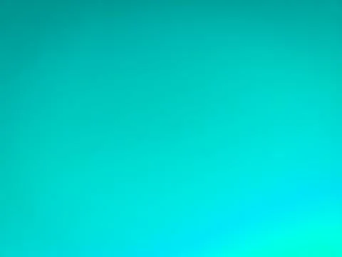 Turquoise to cyan gradient background Stock Illustration