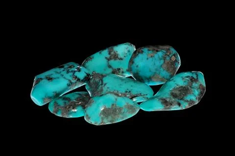 Turquoise gemstone Stock Photos