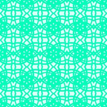 Turquoise geometric seamless pattern background Stock Illustration