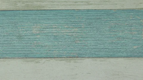 Turquoise gift box and sketch Stock Footage 90449449