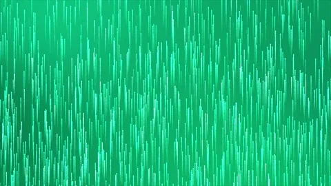 Turquoise glitter particles moving upwards direction particles background Stock Footage 296615215