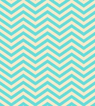 Turquoise gradient chevron seamless pattern background vector Stock Illustration
