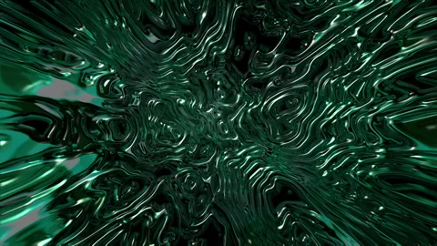 Turquoise Green Metallic Background Stock Footage 263970158