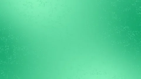 Turquoise hi-tech circular dots half tone futuristic geometrical background Stock Footage 306585782