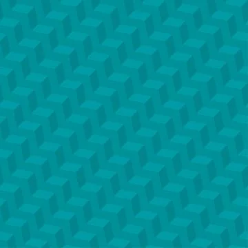 Turquoise Isometric Chevron Pattern. Neutral Seamless Herringbone Wallpaper.. Stock Illustration