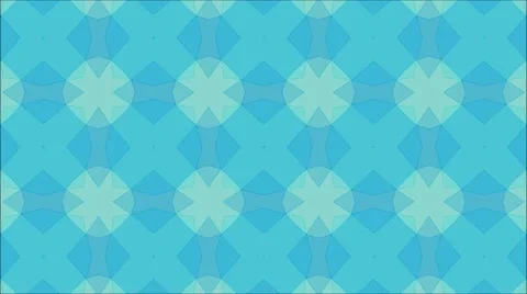 Turquoise kaleidoscopic abstract background. Stock Footage 47009669