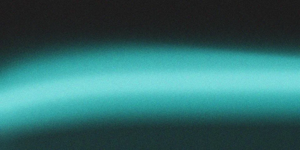 Turquoise Light Wave Abstract Gradient Background Illustrazione stock