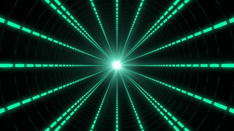 Turquoise Loop Abstract Background Infinity Stock Footage 99313971