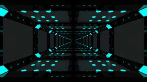 Turquoise Loop Abstract Background Infinity Stock Footage 99322304