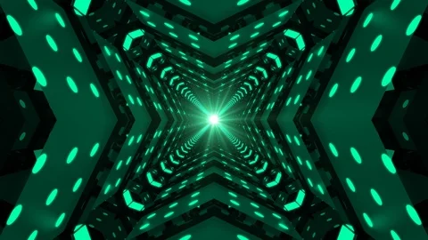 Turquoise Loop Abstract Background Infinity Stock Footage 99327524