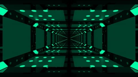 Turquoise Loop Abstract Background Infinity Stock Footage 99331222