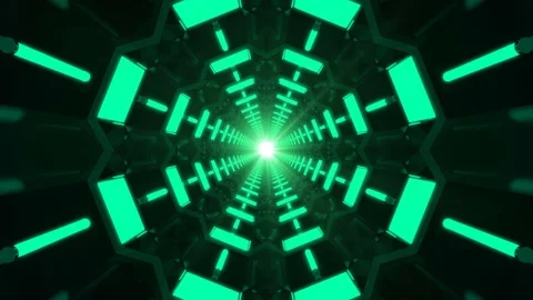 Turquoise Loop Abstract Background Infinity Stock Footage 99335406