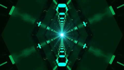 Turquoise Loop Abstract Background Infinity Stock Footage 99364908