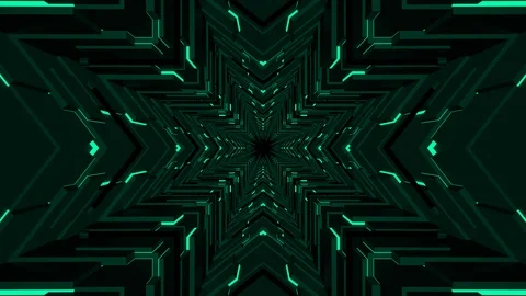 Turquoise Loop Abstract Background Infinity Stock Footage 99470306