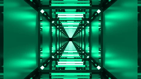 Turquoise Loop Party Background Tunnel Video stock 107845114