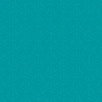 Turquoise Neutral Seamless Pattern for Modern Design in Flat Style. Illustrazione stock