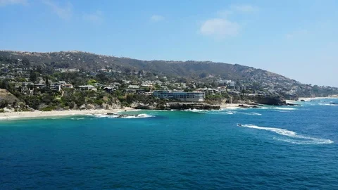 Turquoise Ocean Aerial Stock Footage 97718946