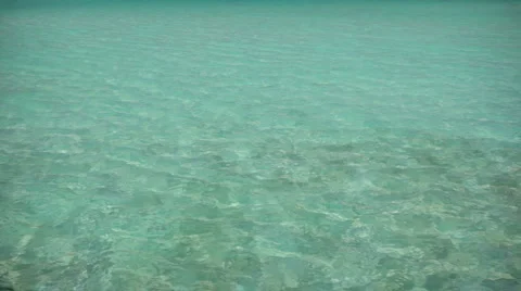 Turquoise ocean detail Stock Footage 1006314