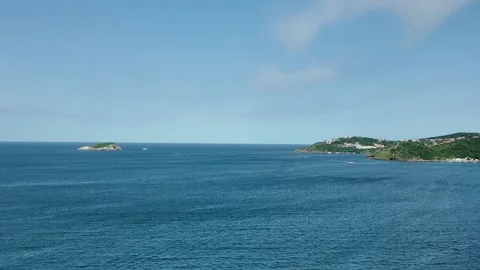 Turquoise Ocean Waves on a Windy Day Stock Footage 299923950