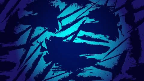 Turquoise Paint Texture and Distressed Artistic Pattern Stock Illustration