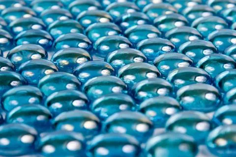 Turquoise pebbles Stock Photos