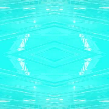 Turquoise plastic surface with white highlights and diagonal lines.  Stock Illustration