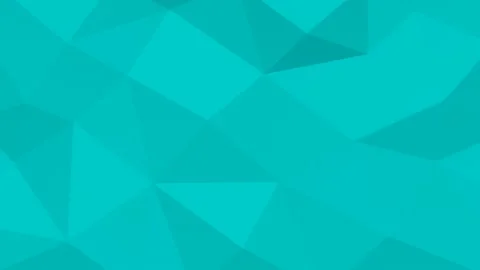 Turquoise polygonal geometric surface background. 3D rendering. Stock Footage 92238823