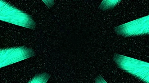 Turquoise rays of light with flares Stock Footage 196989271