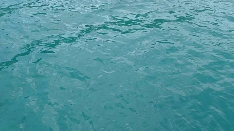 Turquoise rippling water background Stock Footage 68147443