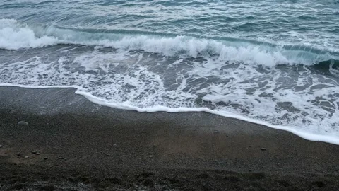 Turquoise sea beach. Stock Footage 203679140