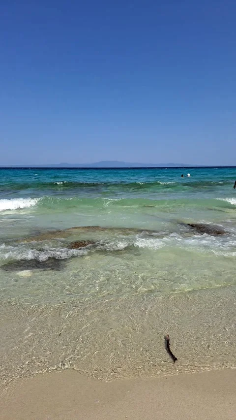 Turquoise sea Stock Footage 341296043