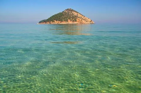 Turquoise sea Stock Photos