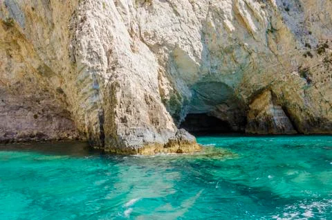 ON A TURQUOISE SEA Stock Photos