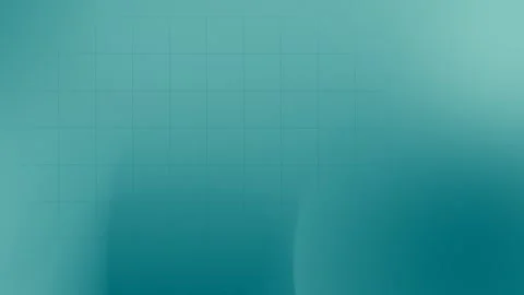 Turquoise seamless loop background with soft grid pattern. Smooth gradient Stock Footage 297914938