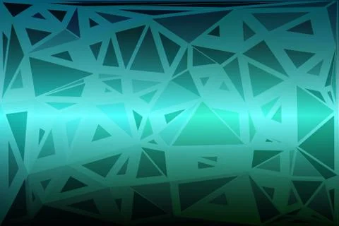 Turquoise shades random sizes low poly background イラスト素材