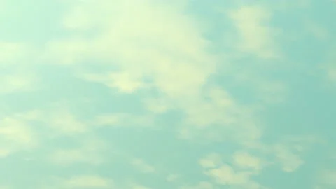 Turquoise Sky Clouds Video stock 86897898