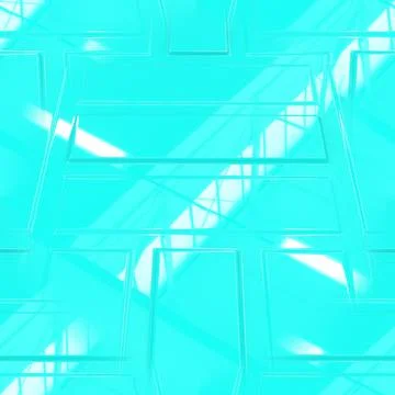 Turquoise smooth surface. Beautiful seamless turquoise background.  Stock Illustration