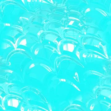 Turquoise smooth surface with white highlights. Beautiful seamless turquoise Stock Illustration