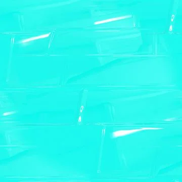 Turquoise smooth surface with white highlights. Beautiful seamless turquoise Stock Illustration